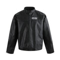 PU leather jacket