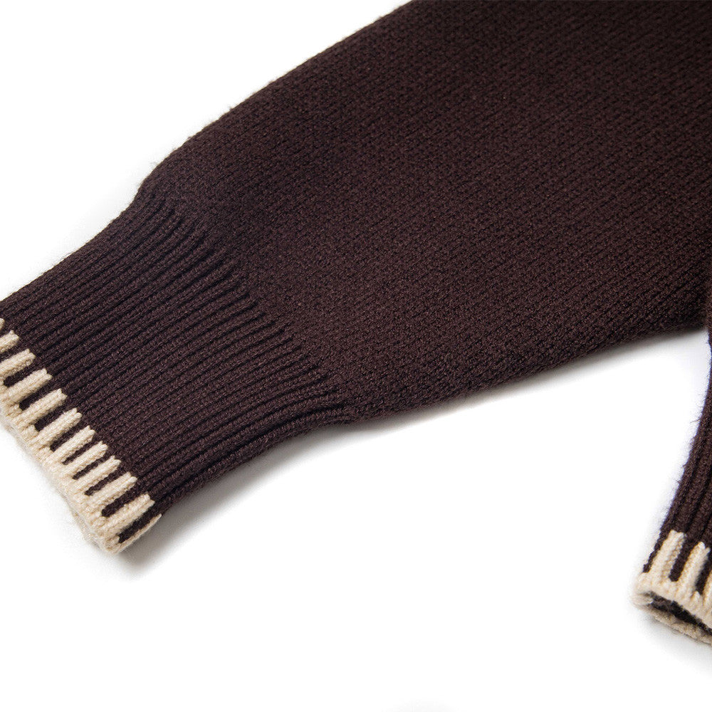 Knitted sweater jacket