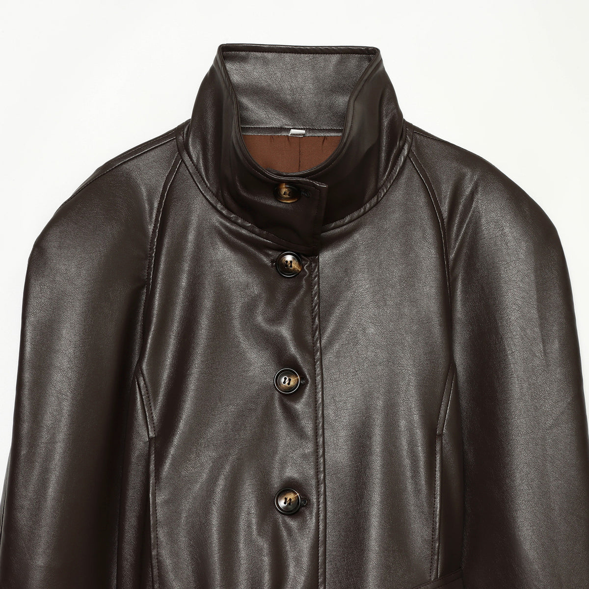 Collar long sleeved jacket