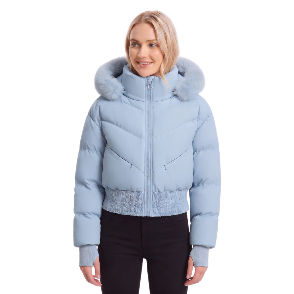 Detachable hat waist jacket