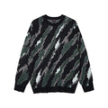 Striped tie dye sweater