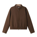 Stand collar workwear jacket loose casual jacket