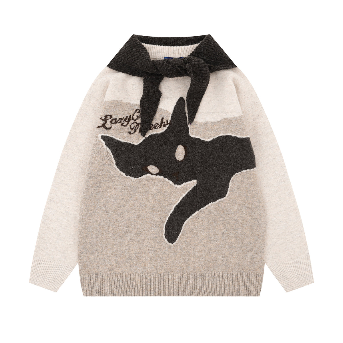 Tie kitten sweater