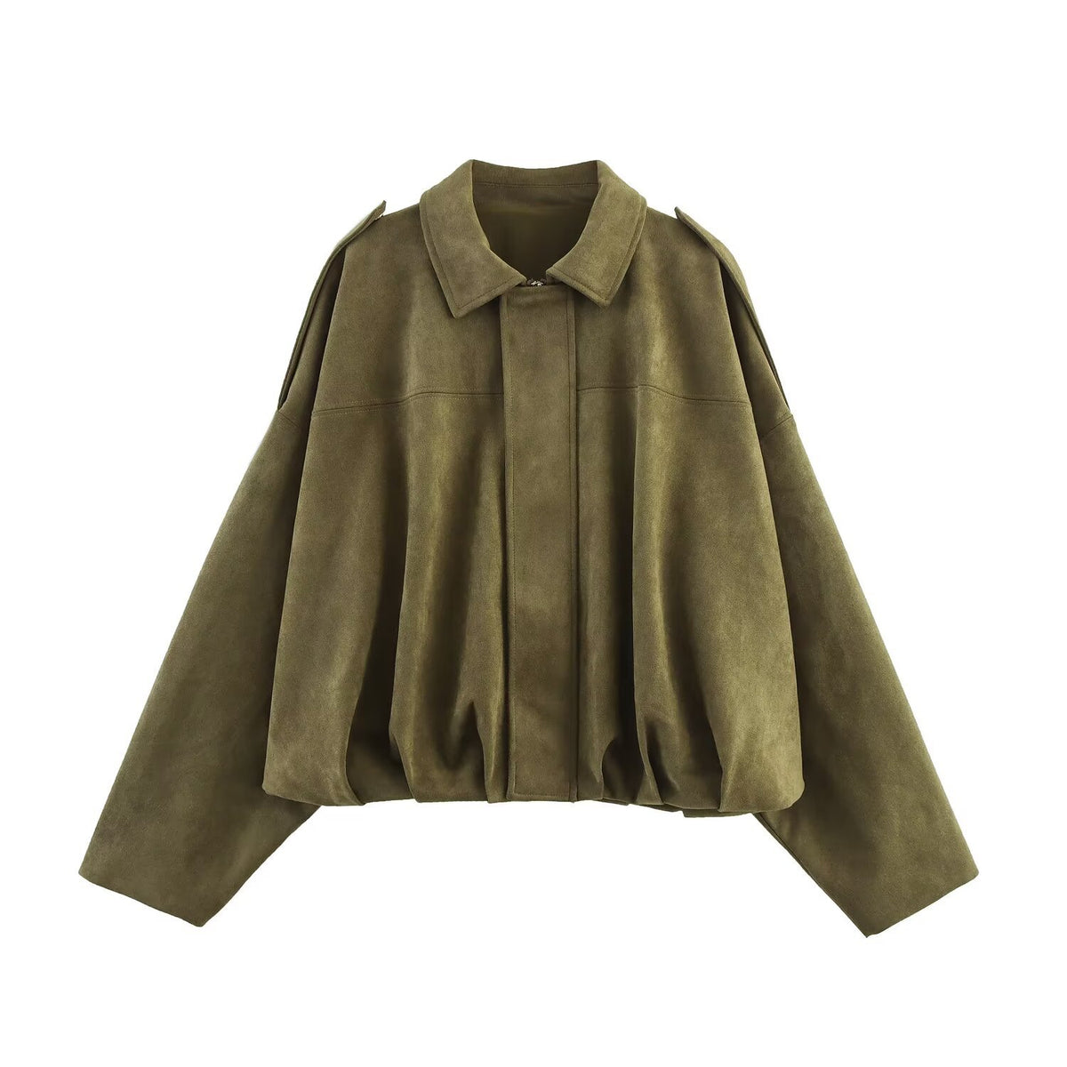 Thickened fabric pilot jacket women's jacket