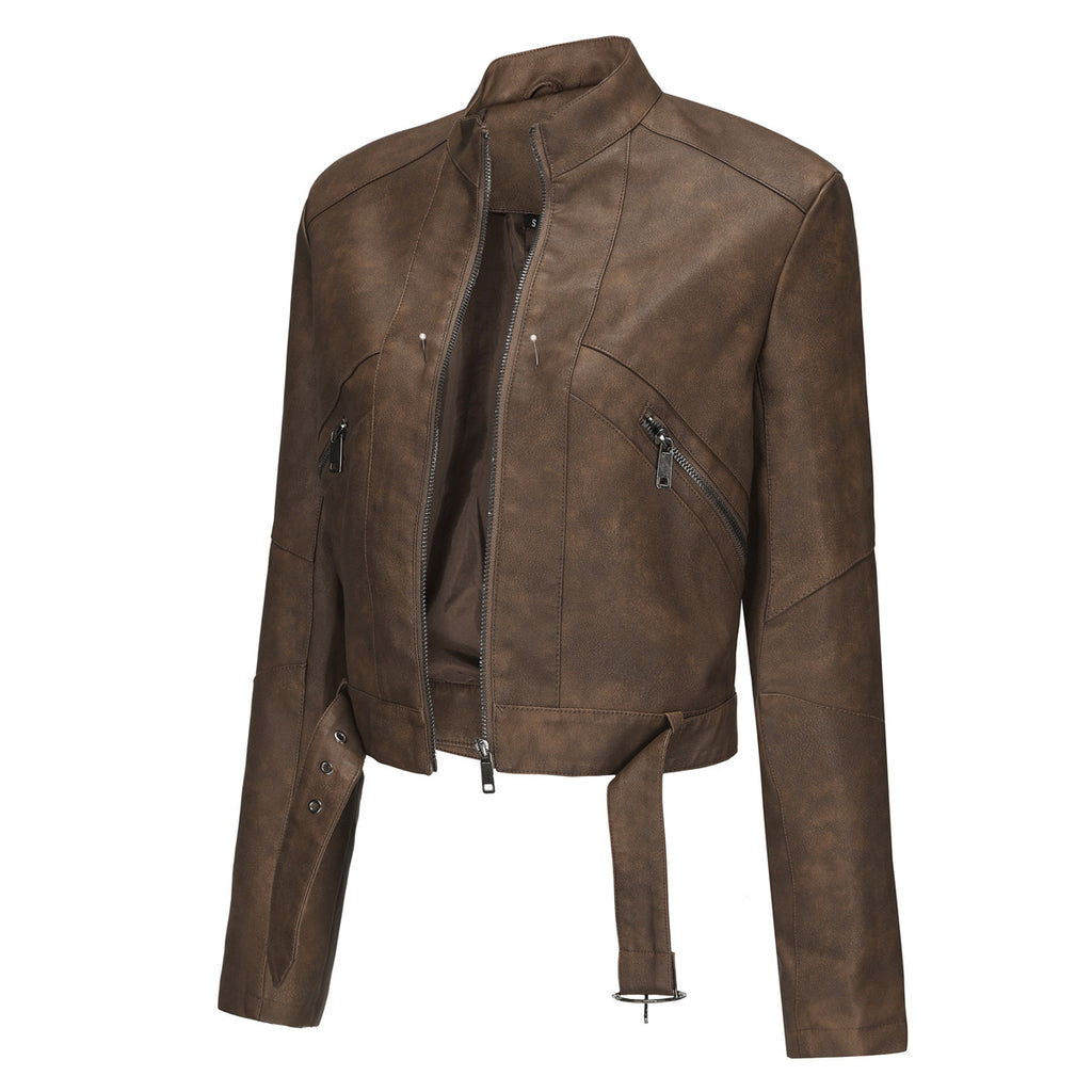 Long sleeved zipper jacket