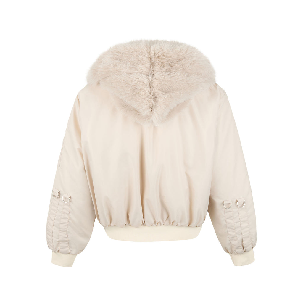 Cotton padded warm flight jacket and cotton jacket