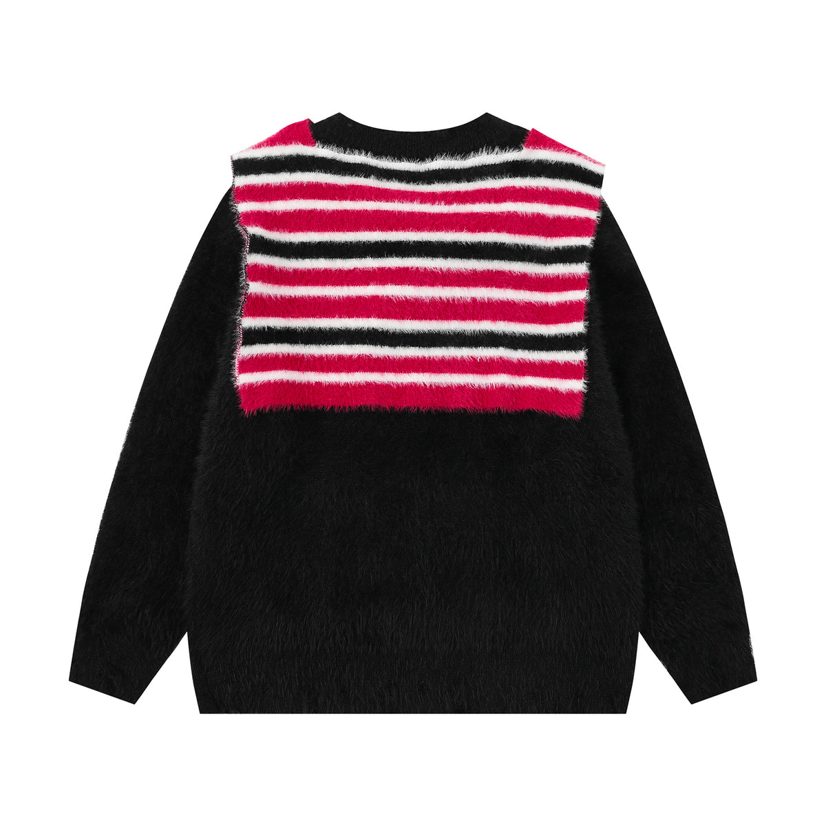 Detachable shawl sweater