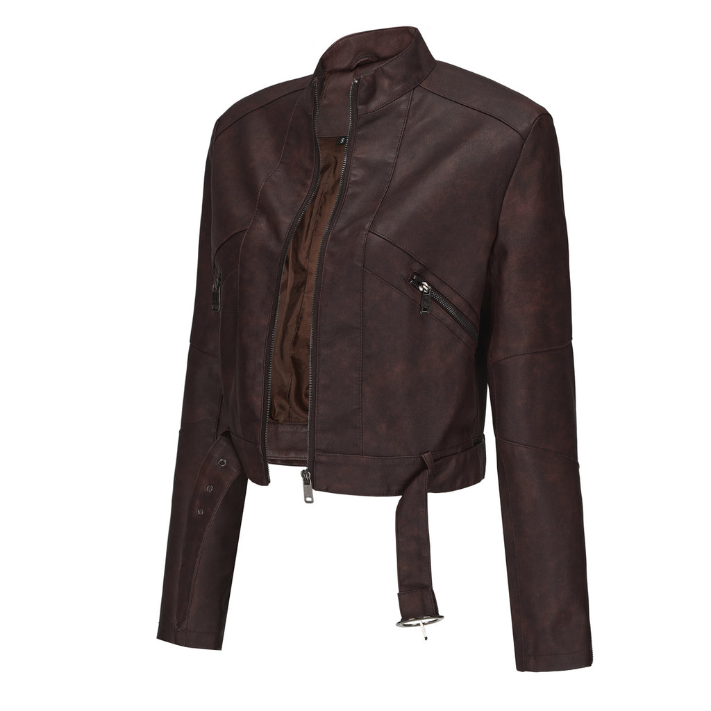 Long sleeved zipper jacket