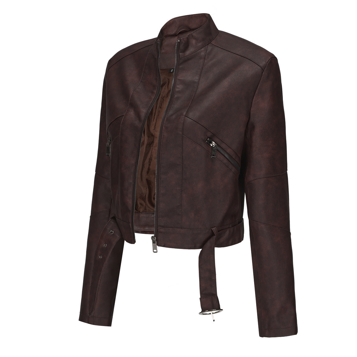 Long sleeved zipper jacket