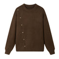 Round neck loose top sweater