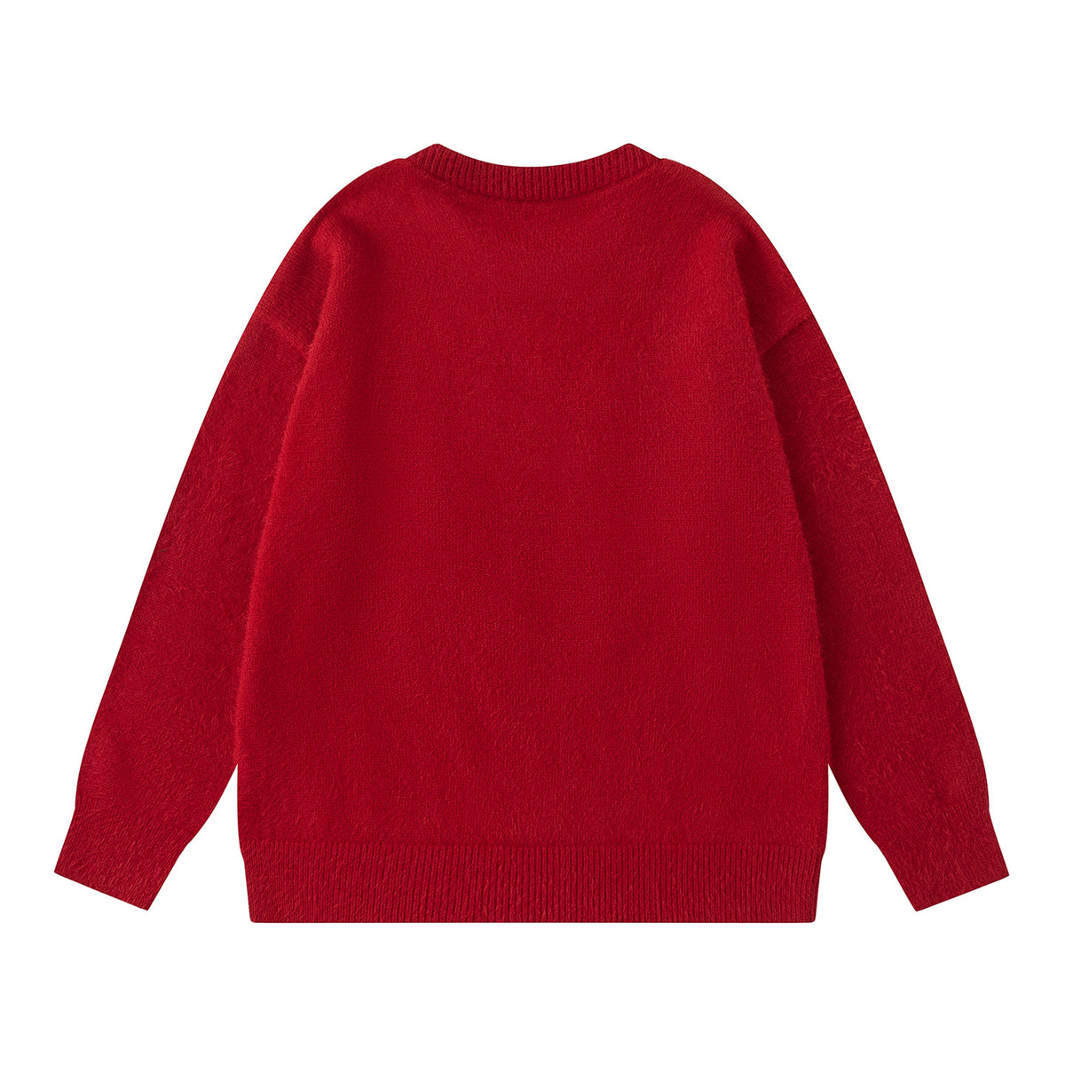 Letter flower decorative sweater