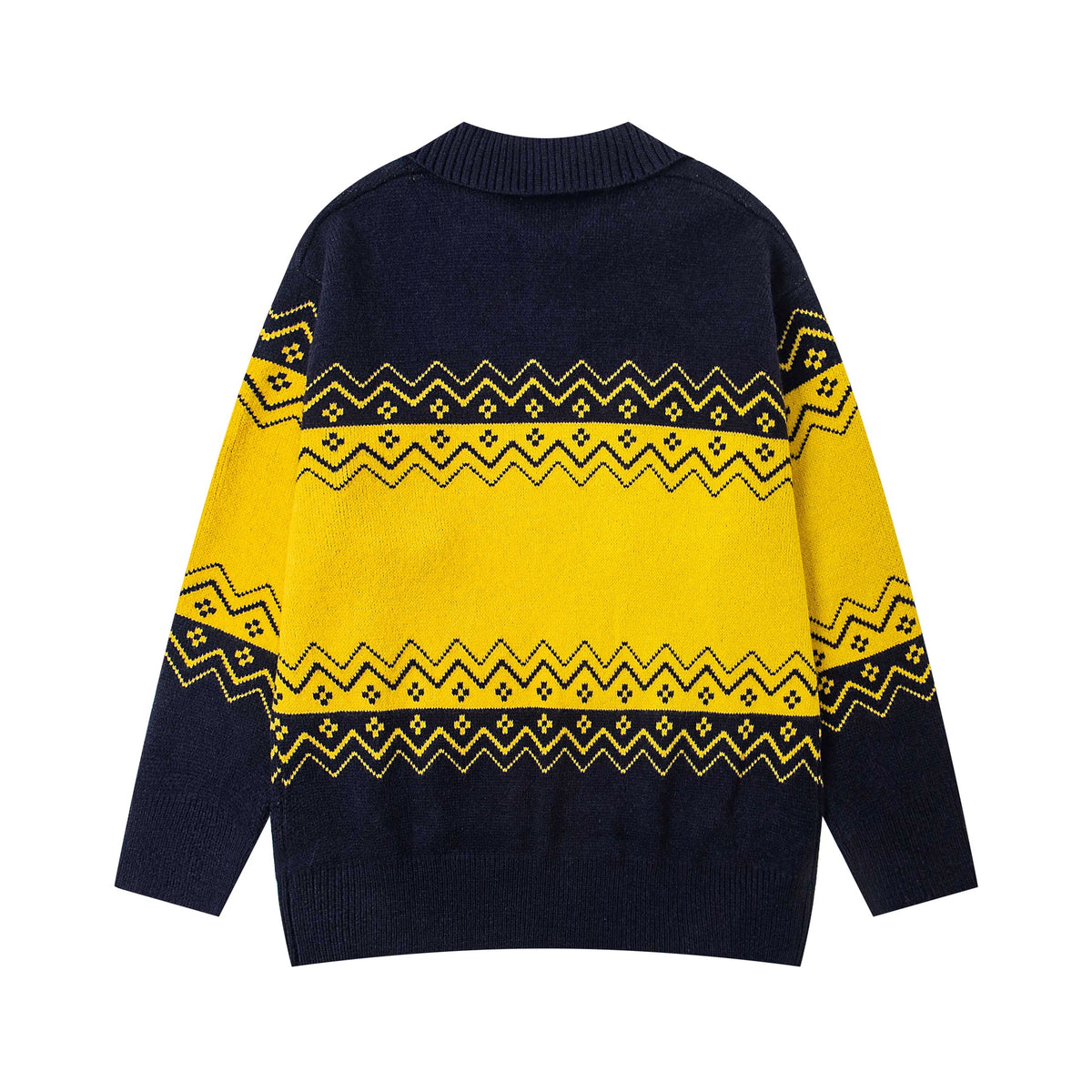 Heavy Industry Jacquard Design Sweater