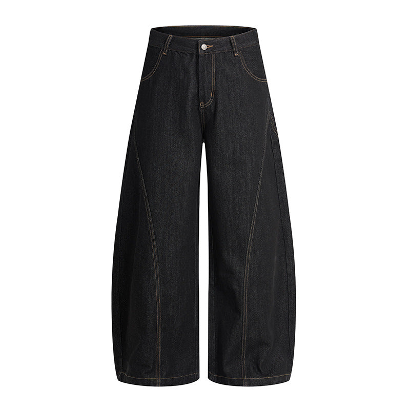 White Knife-Edge Jeans for Men and Women