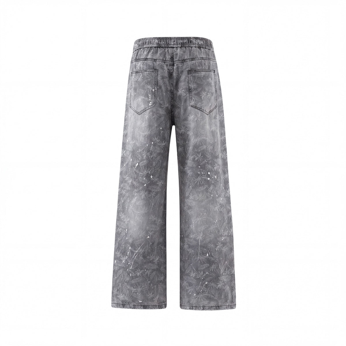 Lightweight Linen-Style Straight Leg Jeans for Men