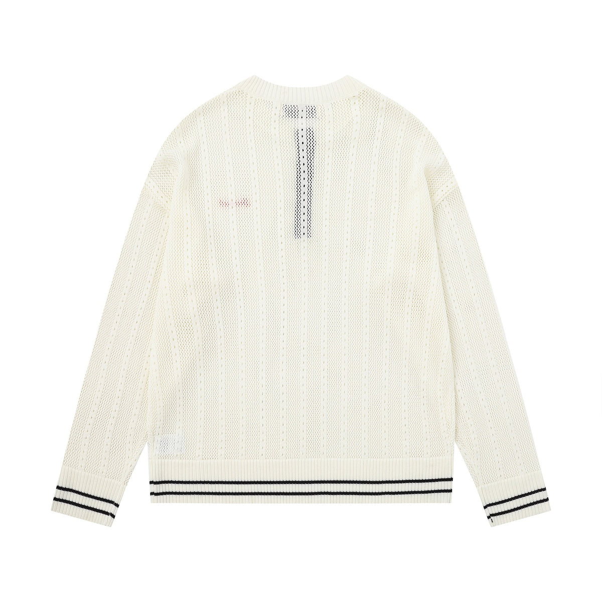 Contrast ribbed embroidered jacket