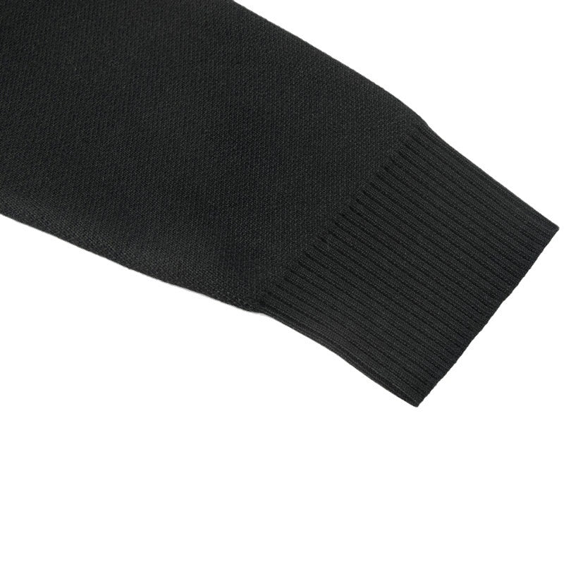 Polo sweater with a collar