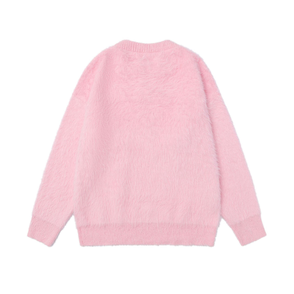 Butterfly pattern lace design sweater