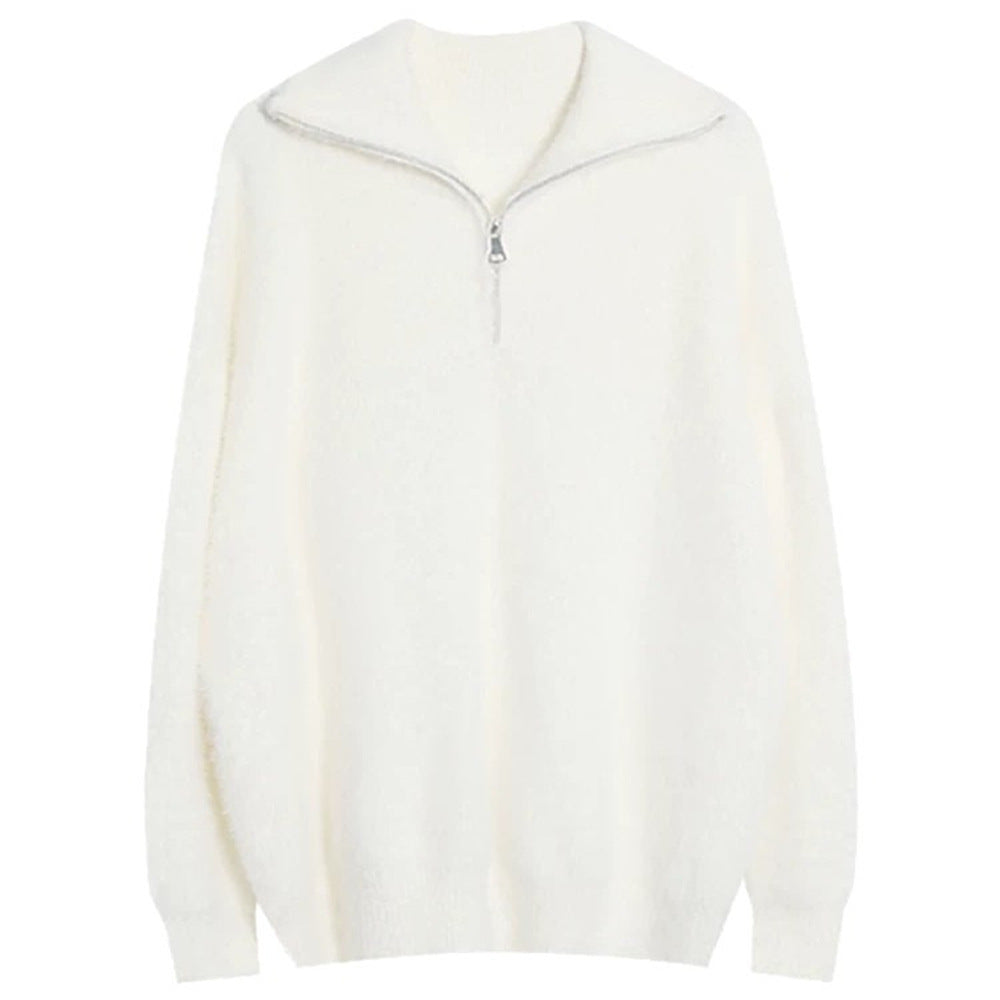 High neck sweater for women