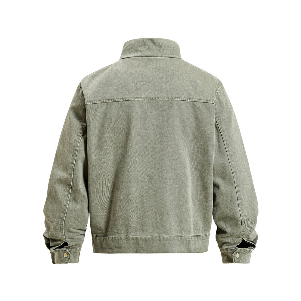 Old collar workwear jacket