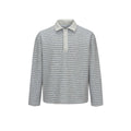 Button-Down Turn-Down Collar Long Sleeve Regular Fit Men's Casual Basic Vintage Polo Shirt