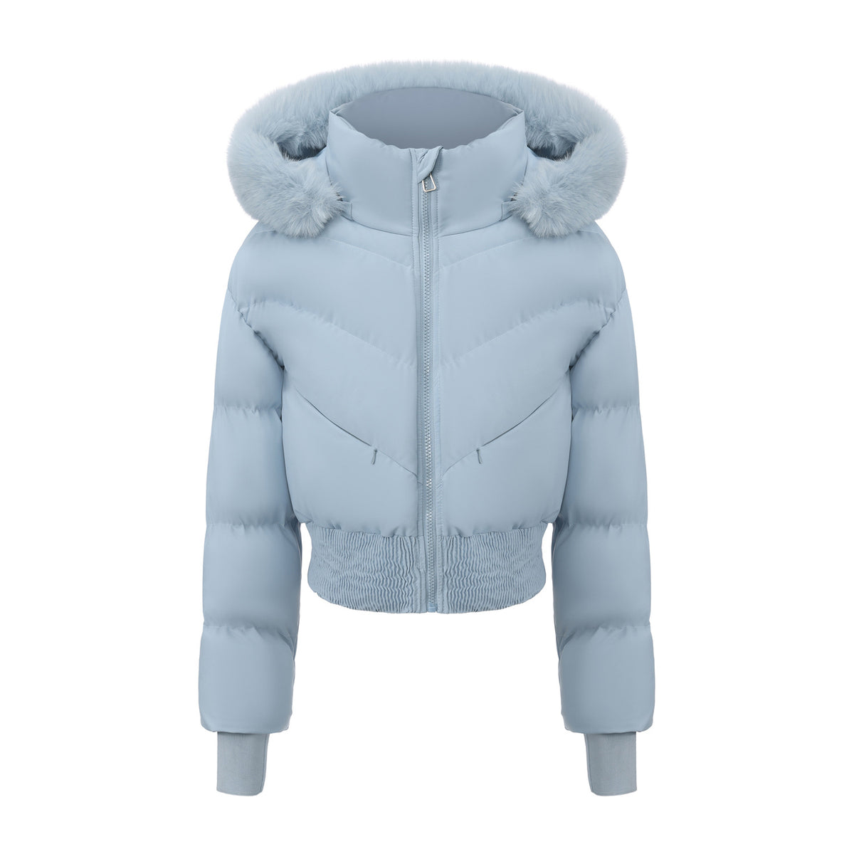 Detachable hat waist jacket