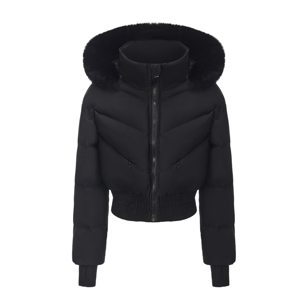 Detachable hat waist jacket