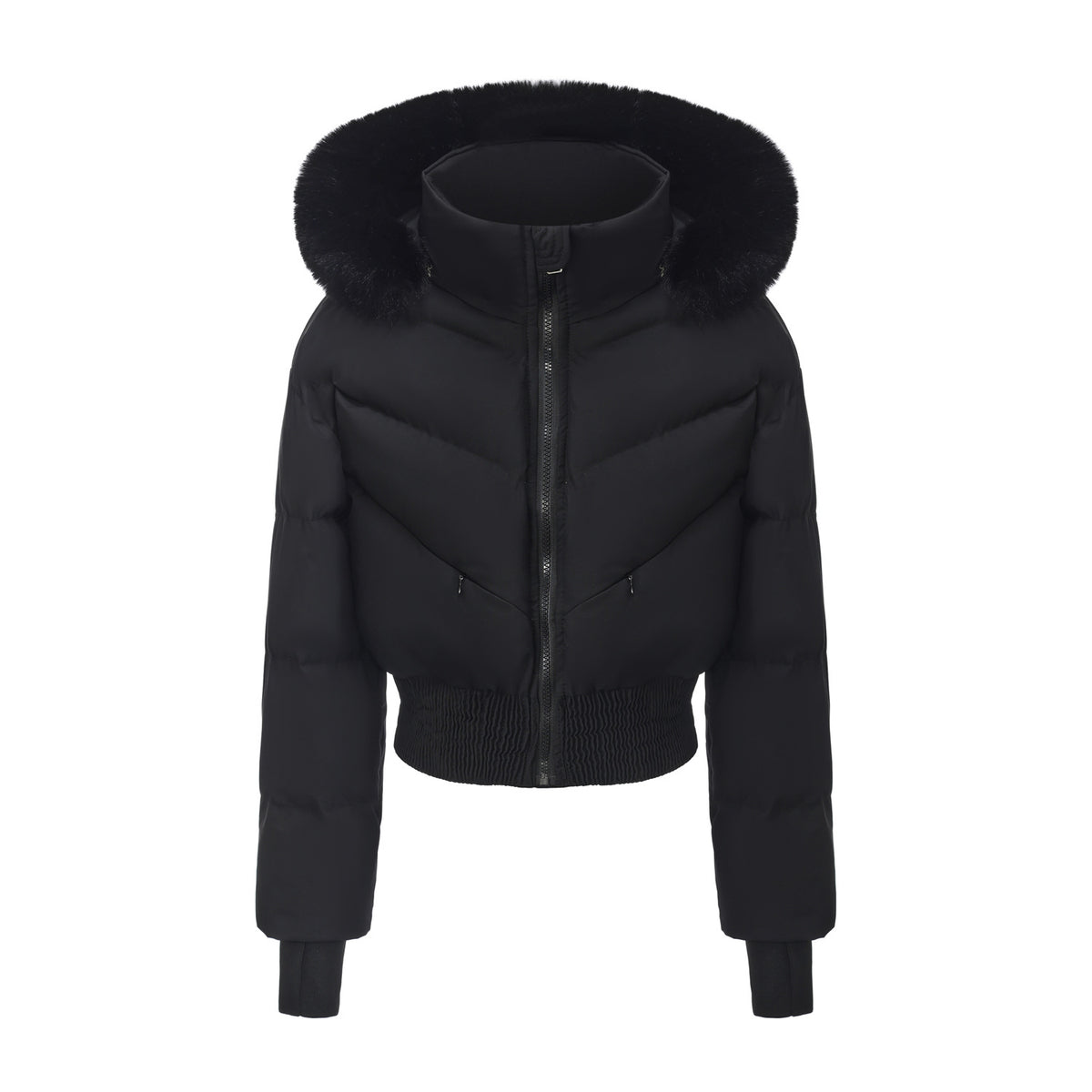 Detachable hat waist jacket
