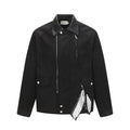 Splicing lapel pilot jacket
