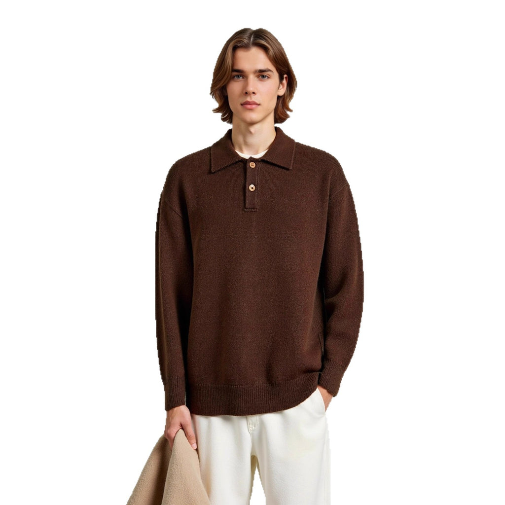 Loose collar sweater