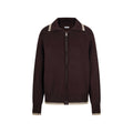 Knitted sweater jacket