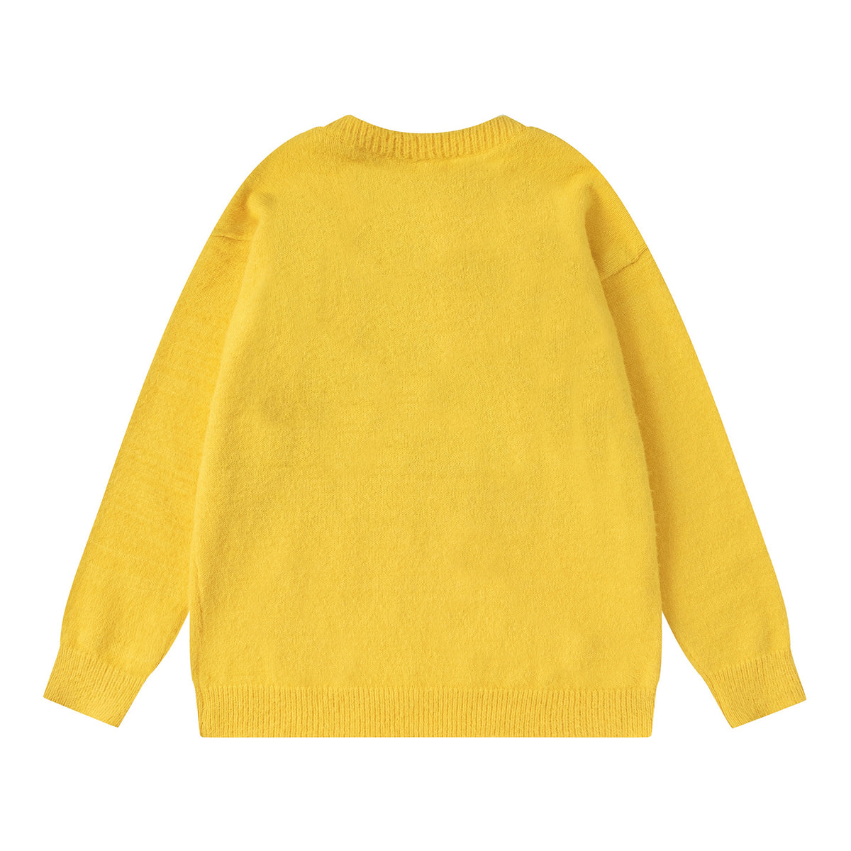 English letter jacquard sweater