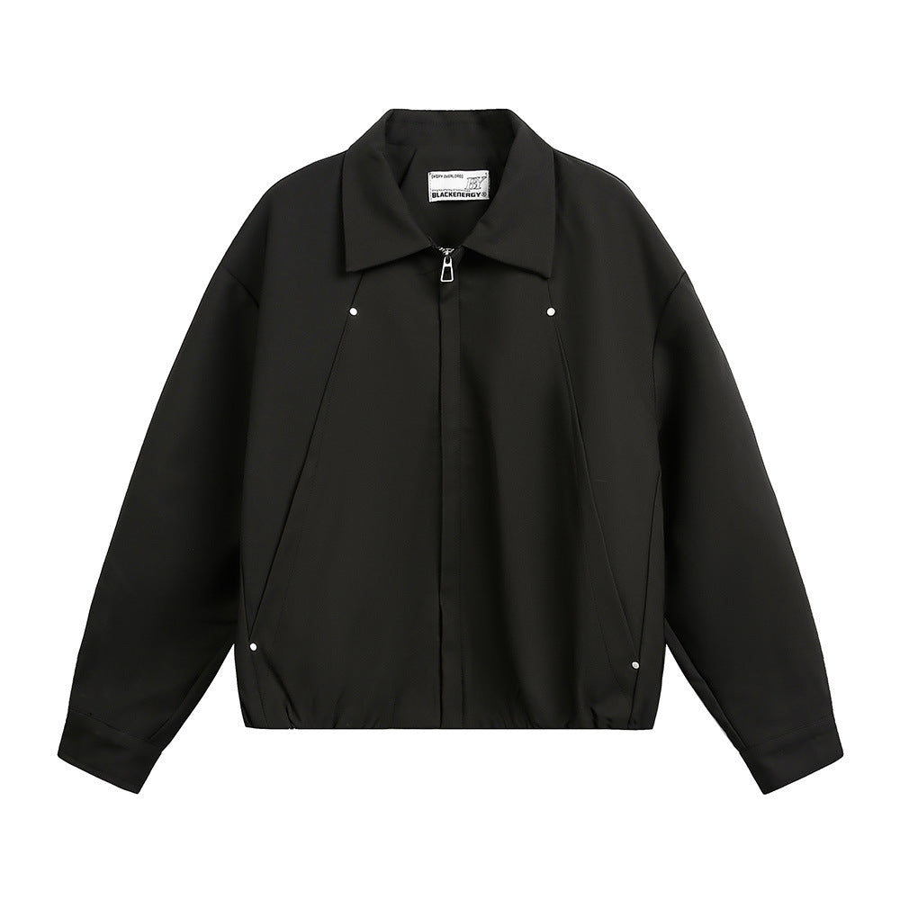 Deconstructing the collar short jacket