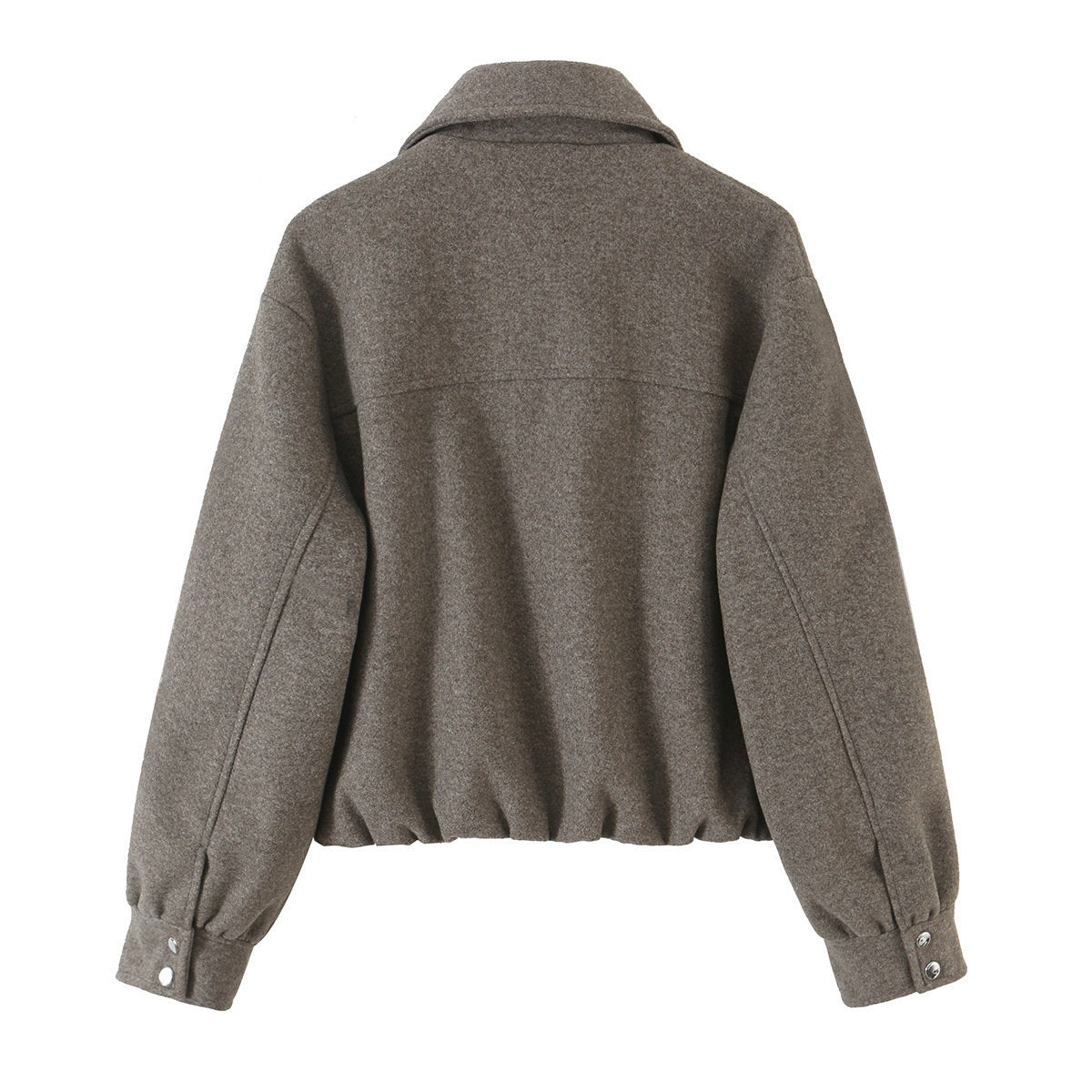 Zipper long sleeved jacket