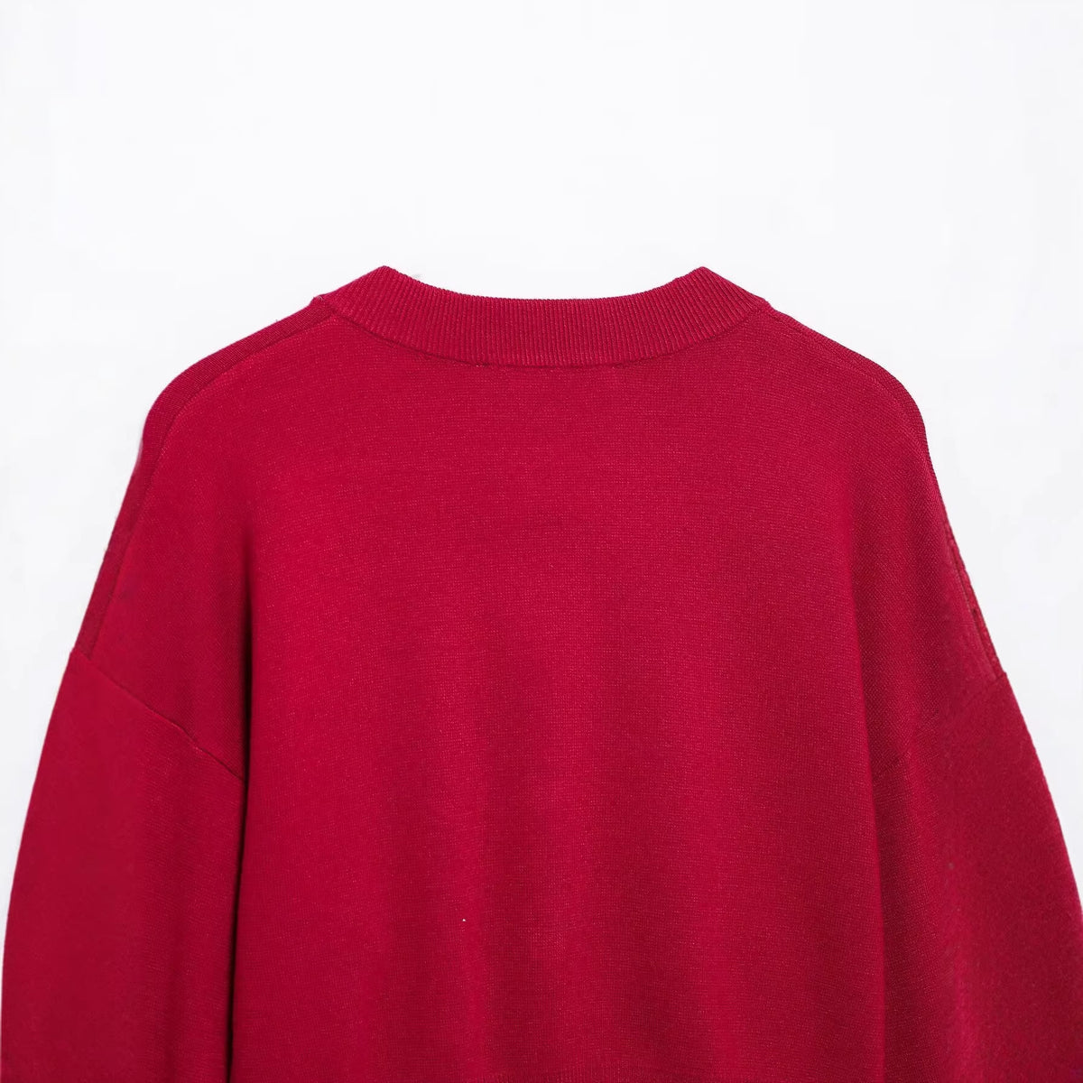 Spring button knit jacket