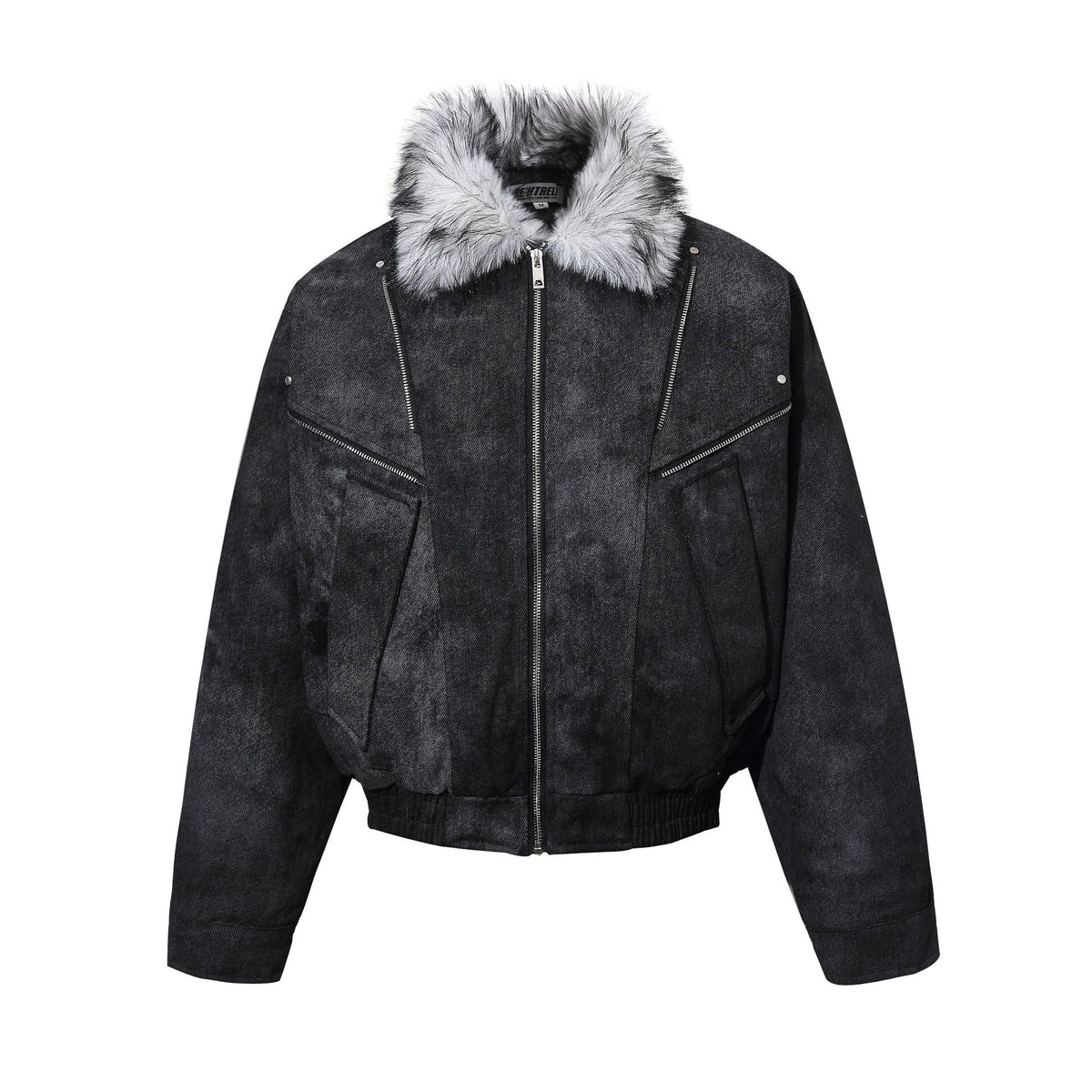 Cotton collar jacket with cotton jacket for men