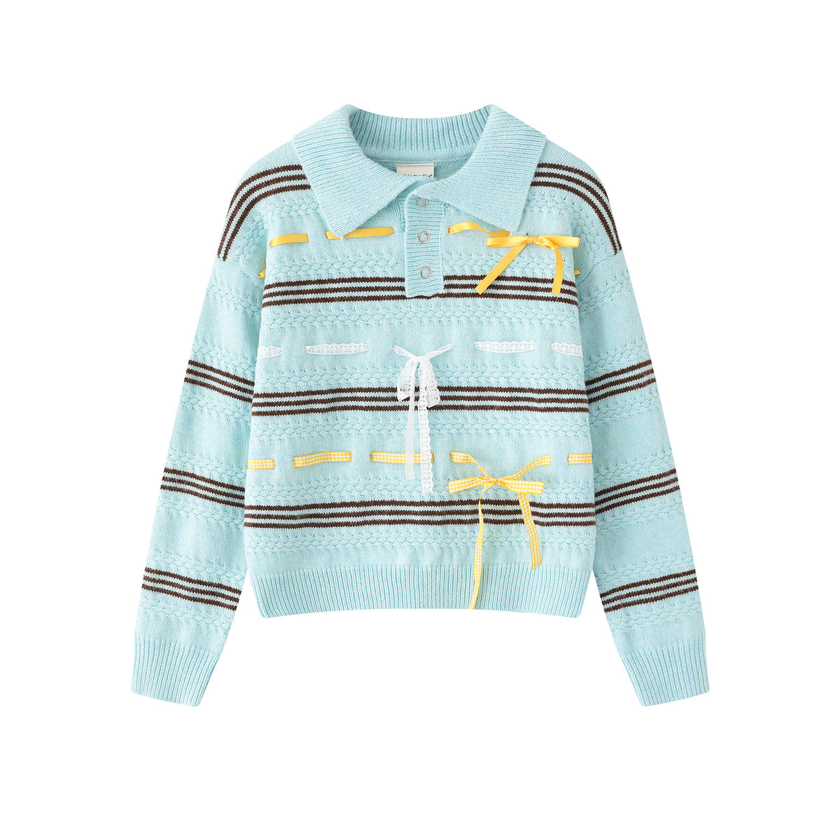 Butterfly tie sweater
