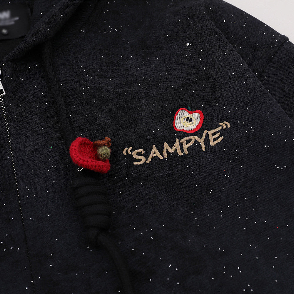 Starry Sky hooded jacket