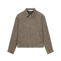 Shoulder pad pilot jacket women's jacket