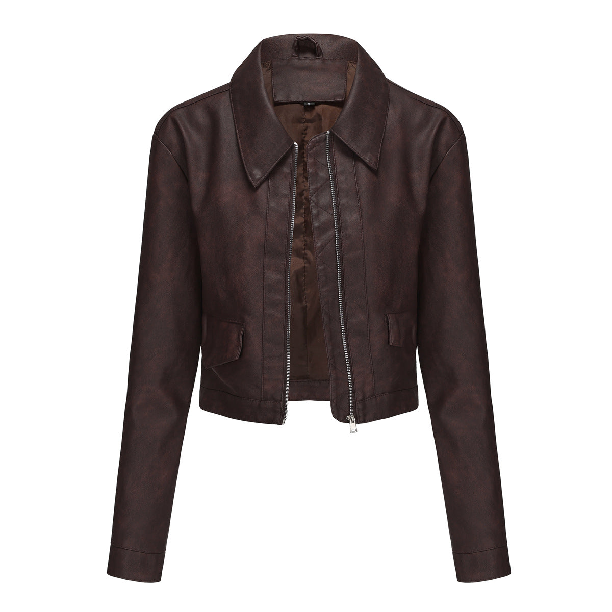 Long sleeved lapel jacket