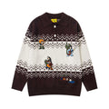 Heavy Industry Jacquard Design Sweater