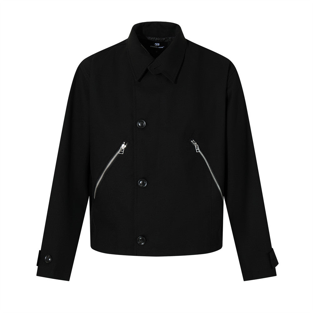 Stand up collar jacket