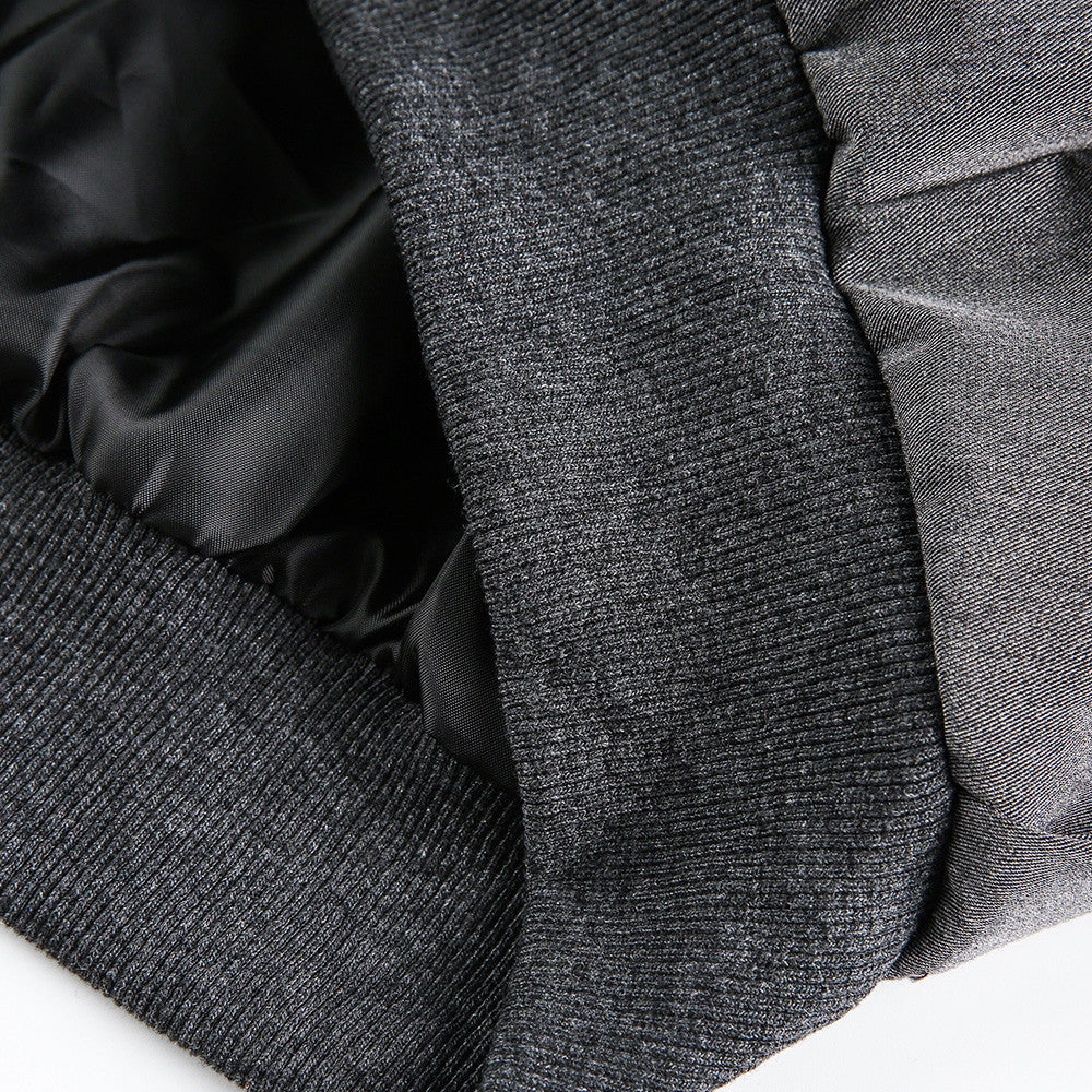 Detachable hat short jacket