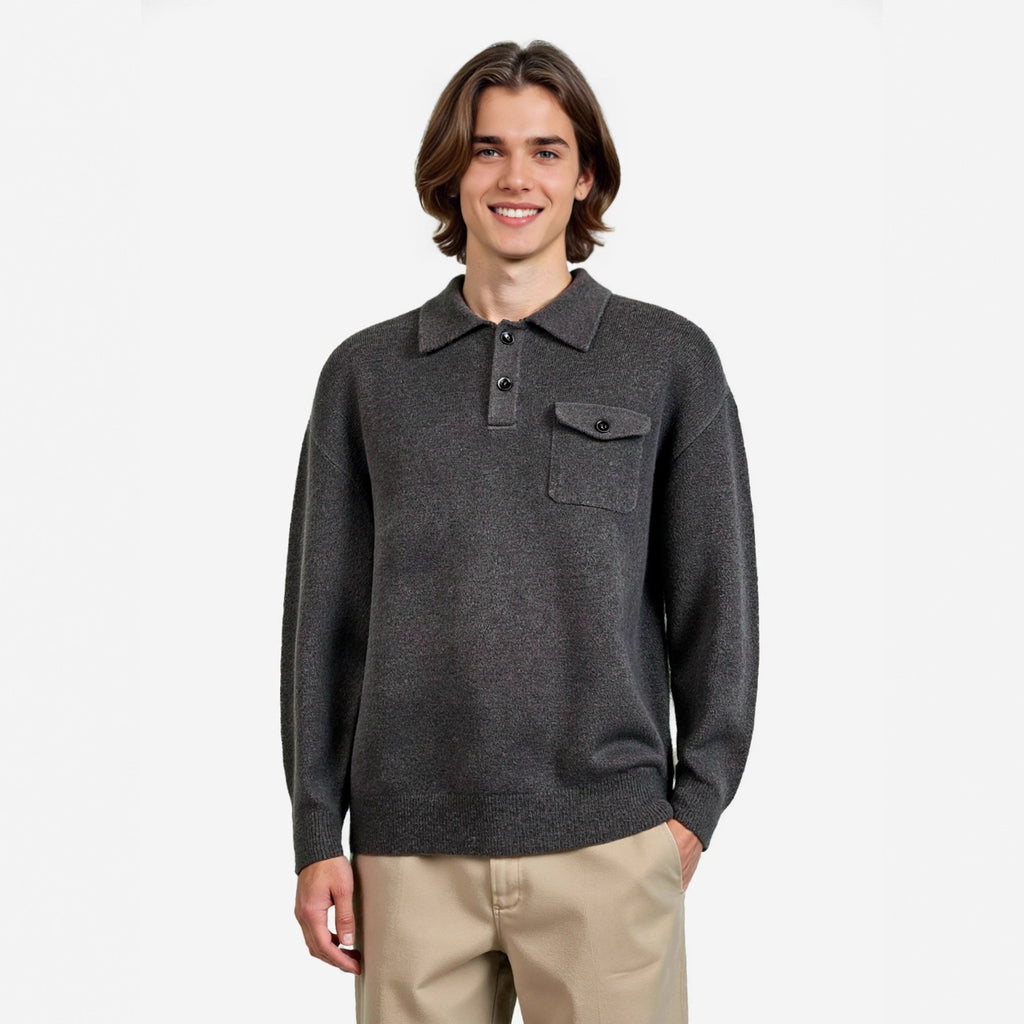 Loose collar sweater