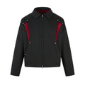 Deconstruction of velvet jacket