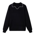 Men's collar sweater