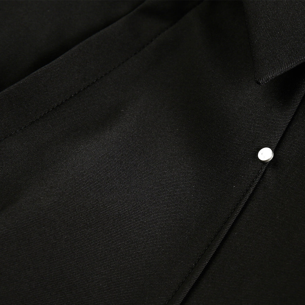Deconstructing the collar short jacket