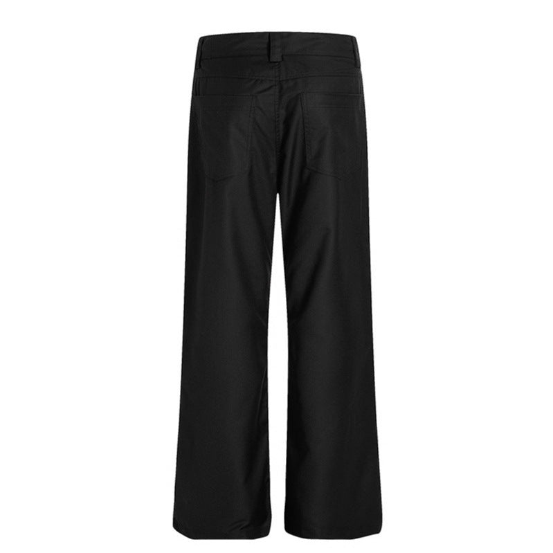 Black basic jeans for men and women