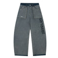 Wide Leg Jeans for Men and Women Loose Casual Design Straight Pants